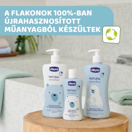 Chicco Sampon könnymentes 500ml Natural Sensation Aloéval, édes mandulaolajjal és betainnal dúsított