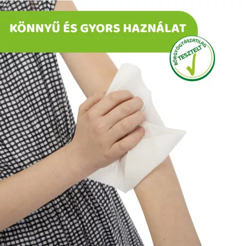 Chicco NaturalZ nedves törlőkendő eukaliptusz és citromfű illóolajjal 20 db