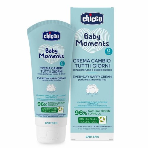 Chicco Popsikrém mindennapra 100 ml - cink-oxid mentes, illatmentes