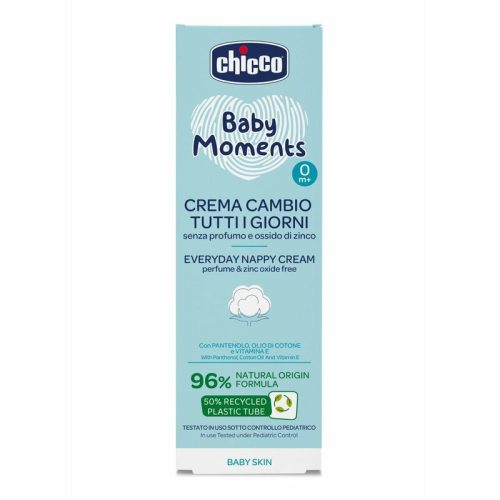 Chicco Popsikrém mindennapra 100 ml - cink-oxid mentes, illatmentes
