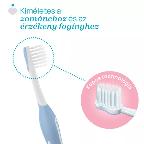Chicco fogkefe - 6-36 hó - ultrafinom sörtékkel - Indigókék