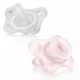 Chicco Mini Soft cumi 0–2 hó – 2 db (pink)