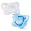 Chicco Mini Soft cumi 0–2 hó – 2 db (világoskék)