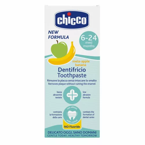 Chicco fluormentes baba fogkrém - Alma-Banán - 6-24 hónap - 50 ml