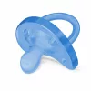 Chicco PhysioForma® Soft cumi 16–36 hó – csupa szilikon, kék (1 db)