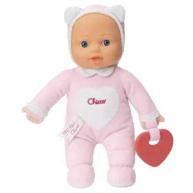 Chicco első babám baba rágókával rózsaszín 30 cm