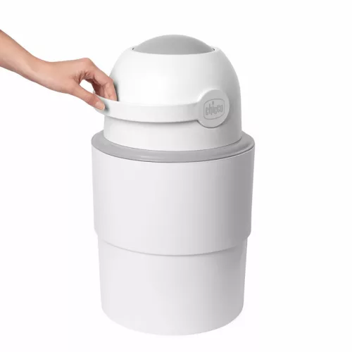 Chicco teleszkópos pelenkatároló konténer - 15 db zsákkal - fehér