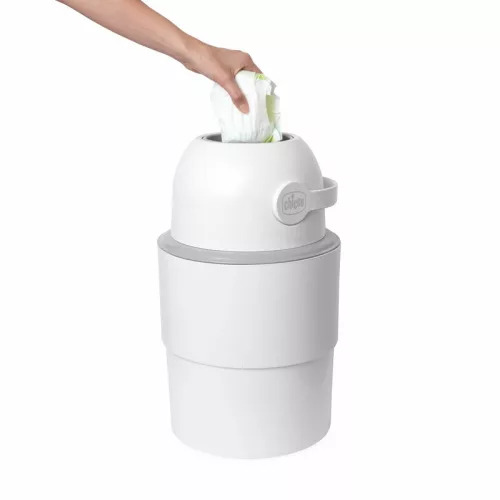 Chicco teleszkópos pelenkatároló konténer - 15 db zsákkal - fehér