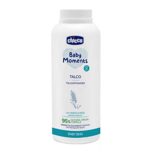 Chicco Baby Moments hintőpor rizskeményítővel – 150 g