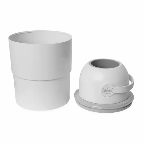 Chicco teleszkópos pelenkatároló konténer - 15 db zsákkal - világosszürke