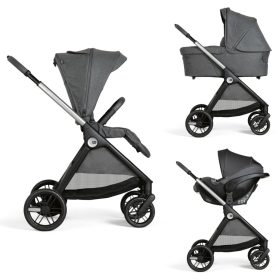   Chicco BELLAGIO 3in1 babakocsi önműködő záródással 22 kg-ig  - Black Satin