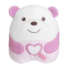   Chicco altató plüss maci zenélő és éjjeli fénnyel pink