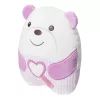 Chicco altató plüss maci zenélő és éjjeli fénnyel pink