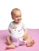 Chicco altató plüss maci zenélő és éjjeli fénnyel pink