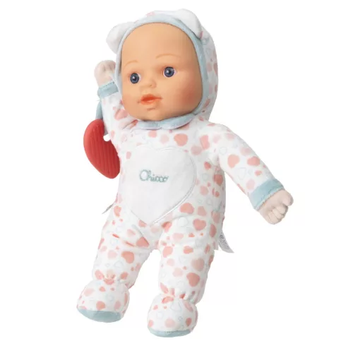 Chicco első babám baba rágókával szívecskés 30 cm