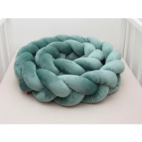 Fonott plüss rácsvédő - 210 cm - zöld