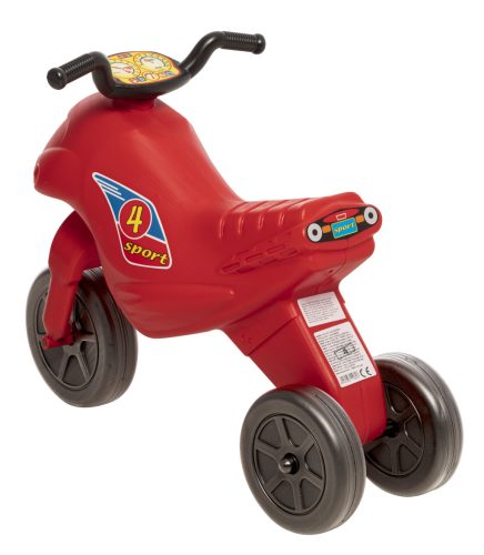 Műanyag Super Bike 4 maxi kismotor - piros