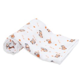 Mintás tetra textil pelenka 70x70 cm - macis