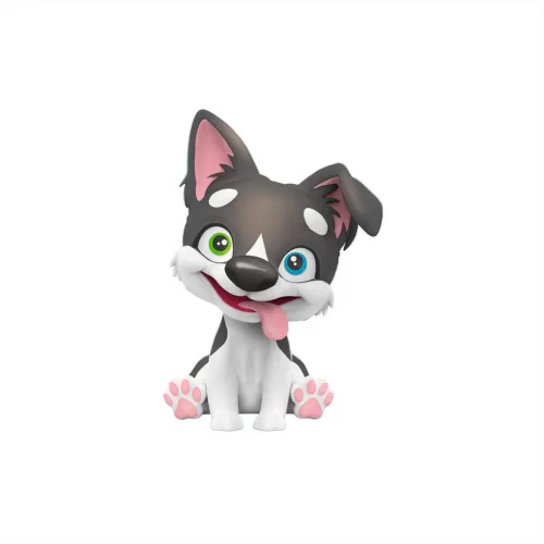 Washy Friends Color Reveal Pancsoló kutyusok káddal és 5 kiegészítővel - Corgi