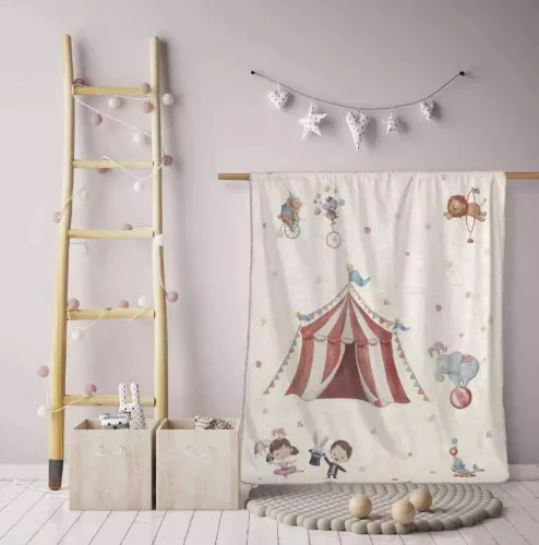 Mora LUMPY N54 babapléd – 80×110 cm, multicolor (dobozos)