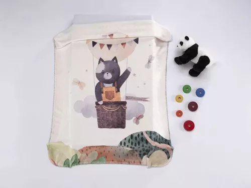 Mora LUMPY P95 babapléd – 80×110 cm, multicolor (dobozos)
