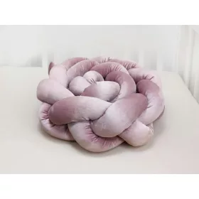 Fonott plüss rácsvédő - 210 cm - mályva