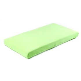 Körbe gumis 60x120 cm pamut matracvédő lepedő zöld