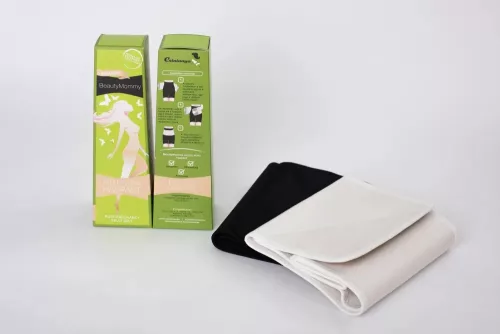 BeautyMommy Bamboo szülés utáni haspánt - bambusz - L - bézs