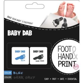 BABYDAB lenyomat készítő kék+szürke