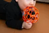 OBALL RATTLE csörgő labda 10 cm narancs 0hó+