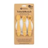 PETITE&MARS Baba szilikon gyakorló kanál szett 3 db Take&Match Intense Ochre 6m+