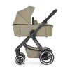 Petite&Mars ICON 4in1 babakocsi Mossy Green LITE AIR + CYBEX Aton B2 i-Size autósülés + Isofix Base One