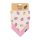 PETITE&MARS Nyálkendő Luke 2 db Beige Strawberies&Dusty Rose 3hó+