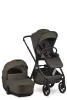 EASYWALKER Kombinált babakocsi Zoey Chestnut Brown + AJÁNDÉK Cybex Aton B2 I-size és Isofix talp