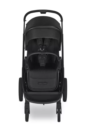 EASYWALKER Kombinált babakocsi Zoey Pure Black + AJÁNDÉK Cybex Aton B2 I-size és Isofix talp 