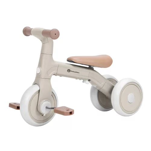 Petite&Mars multifunkciós tricikli 3in1 Bingo - Ivory White