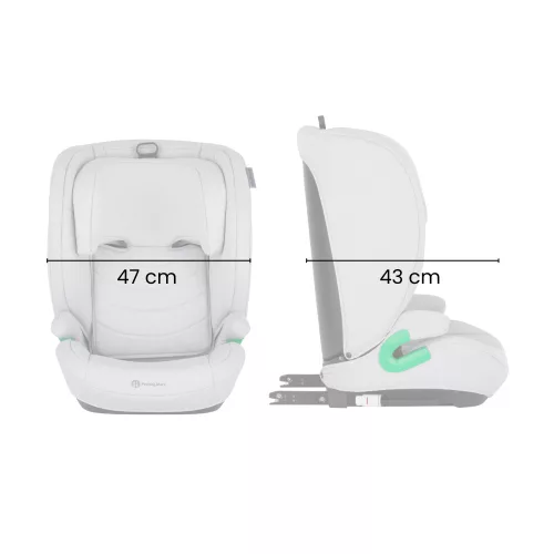 Petite&Mars Astor Pro i-Size autósülés - Gentle Grey 100-150 cm