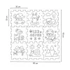 Petite&Mars Nexli összeilleszthető puzzle játszószőnyeg 9 db - Forest Friends