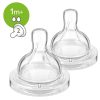 Philips AVENT Classic etetőcumi lassú folyású 0m+,  2 db