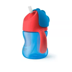   Philips AVENT itatópohár rugalmas szívószállal 200 ml 9 hó+ - fiús