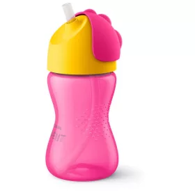   Philips AVENT itatópohár rugalmas szívószállal 300 ml 12 hó+ - lányos