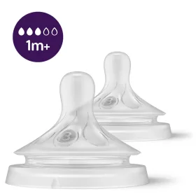   Philips AVENT SCY963/02 Natural Response etetőcumi 3. lassú átfolyási sebességű 1 hó+ 2 db