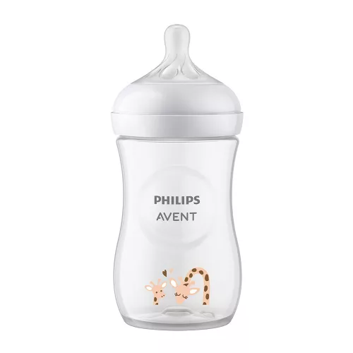 Philips AVENT cumisüveg Natural Response 260 ml zsiráf