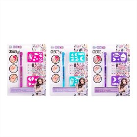   Canenco Create It! Tetováló zseléstoll szett, sablonnal és ékkövekkel (többféle)