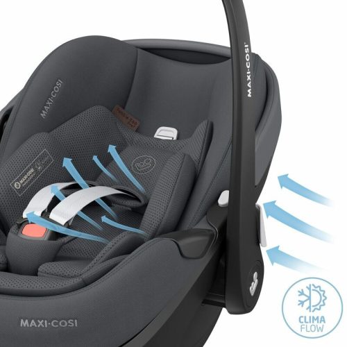 MAXI-COSI Pebble 360 Pro2 - SlideTech & EcoCare autósülés 40-87 cm-ig - Twillic Graphite