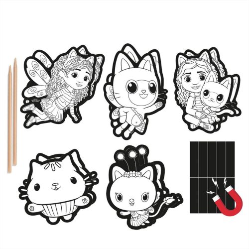 Moxy Gabi babaháza mágnesws kakrckép kártyák