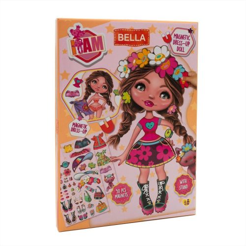 Canenco I am Mágneses öltőztethető baba - Bella