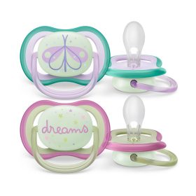 Philips AVENT játszócumi Ultra Air éjszakai 0-6 m+