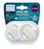 Philips AVENT játszócumi - ultra air - 0-6 hó  -2 db - lányos