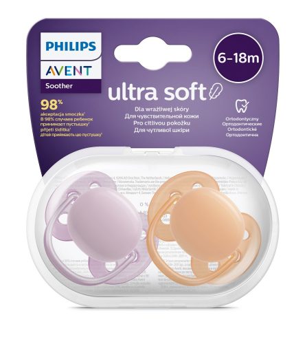 Philips AVENT SCF091/33 Játszócumi Ultrasoft Premium 6-18 m+